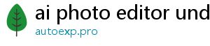 ai photo editor undress