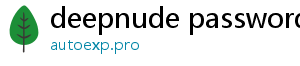 deepnude password